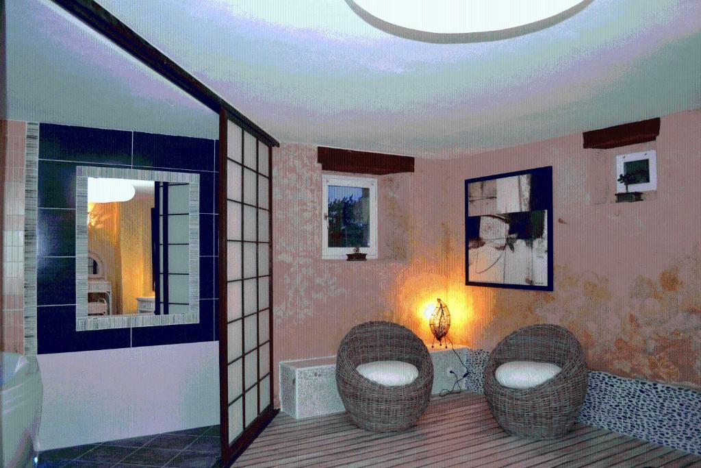 Chambres d'Hôtes Le Nid d'Iroise Lanildut Chambre photo